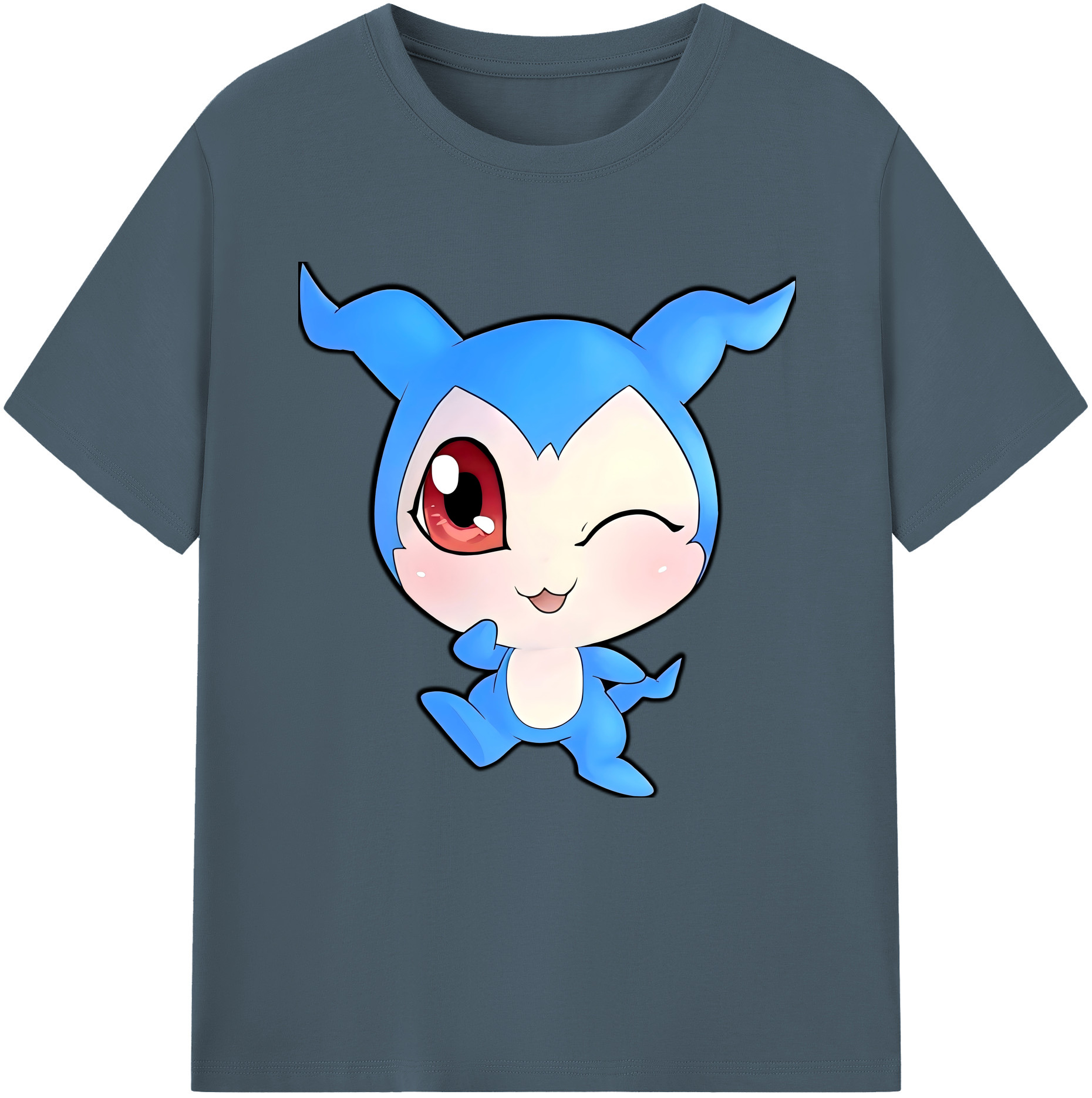 （画像用） Digimon デジタルモンスター/デジモン 綿100％半袖Tシャツ（フロントプリント）